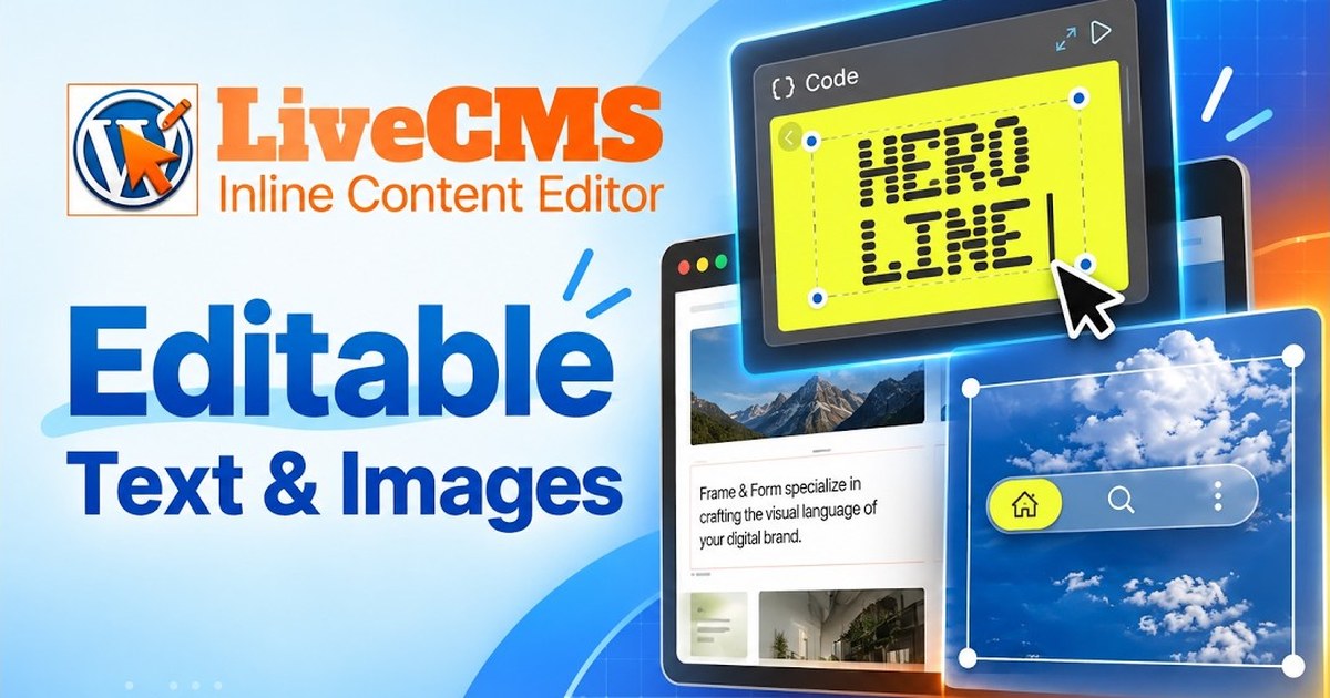 Gutenberg contentOnly & Block Bindings vs an Inline Editor for Custom Themes — LiveCMS blog article